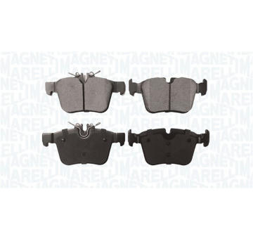 Sada brzdových destiček, kotoučová brzda MAGNETI MARELLI 363916061136