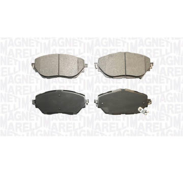 Sada brzdových destiček, kotoučová brzda MAGNETI MARELLI 363916061139