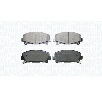 Sada brzdových destiček, kotoučová brzda MAGNETI MARELLI 363916061194