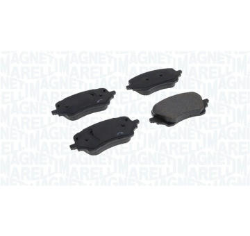 Sada brzdových destiček, kotoučová brzda MAGNETI MARELLI 363916061251