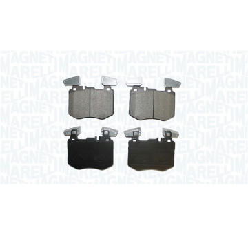 Sada brzdových destiček, kotoučová brzda MAGNETI MARELLI 363916061260