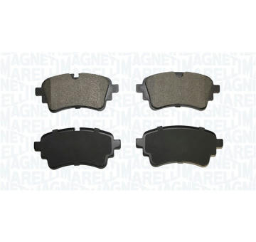 Sada brzdových destiček, kotoučová brzda MAGNETI MARELLI 363916061261