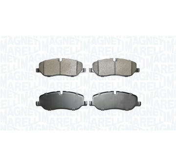 Sada brzdových destiček, kotoučová brzda MAGNETI MARELLI 363916061269