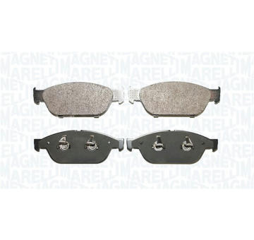 Sada brzdových destiček, kotoučová brzda MAGNETI MARELLI 363916061274