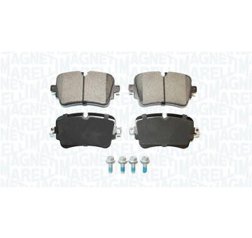 Sada brzdových destiček, kotoučová brzda MAGNETI MARELLI 363916061279