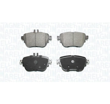 Sada brzdových destiček, kotoučová brzda MAGNETI MARELLI 363916061280