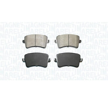 Sada brzdových destiček, kotoučová brzda MAGNETI MARELLI 363916061287