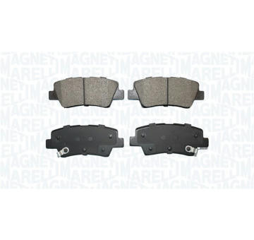 Sada brzdových destiček, kotoučová brzda MAGNETI MARELLI 363916061289
