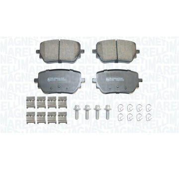 Sada brzdových destiček, kotoučová brzda MAGNETI MARELLI 363916061394