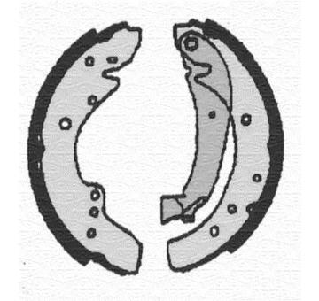 Brzdové pakny MAGNETI MARELLI 360219192164