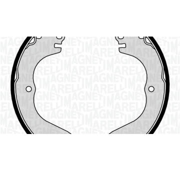 Brzdové pakny MAGNETI MARELLI 360219198388