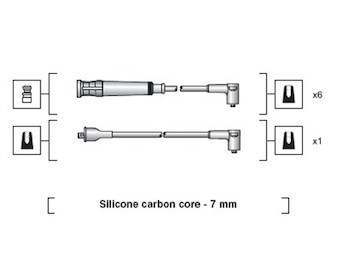 Sada kabelů pro zapalování MAGNETI MARELLI 941318111044