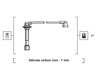 Sada kabelů pro zapalování MAGNETI MARELLI 941318111180