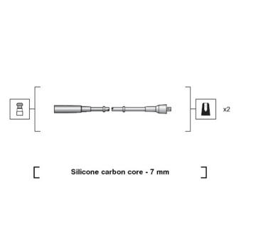 Sada zapaľovacích káblov MAGNETI MARELLI 941318111205