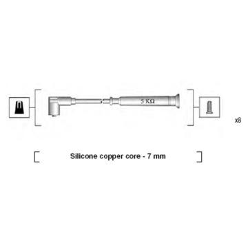 Sada kabelů pro zapalování MAGNETI MARELLI 941045270514