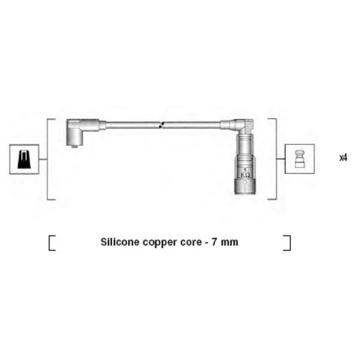 Sada kabelů pro zapalování MAGNETI MARELLI MSK517