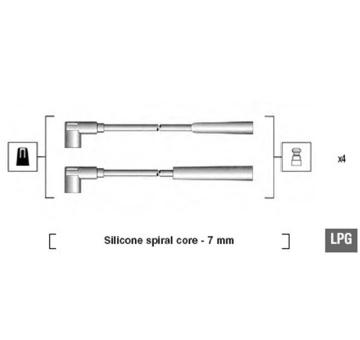 Sada kabelů pro zapalování MAGNETI MARELLI 941095100582