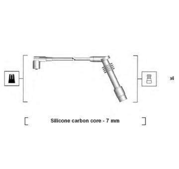 Sada kabelů pro zapalování MAGNETI MARELLI 941125360686