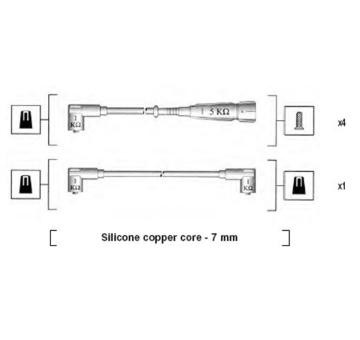 Sada kabelů pro zapalování MAGNETI MARELLI 941175100752