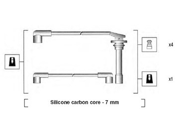 Sada kabelů pro zapalování MAGNETI MARELLI 941295010851