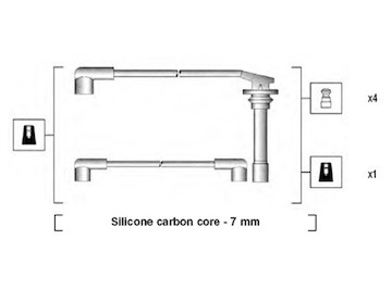 Sada kabelů pro zapalování MAGNETI MARELLI 941295030852