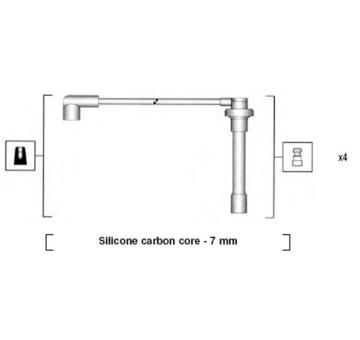 Sada kabelů pro zapalování MAGNETI MARELLI 941315030890