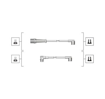 Sada kabelů pro zapalování MAGNETI MARELLI 941319170090