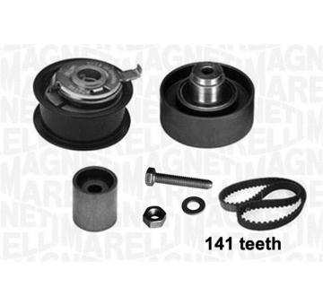 ozubení,sada rozvodového řemene MAGNETI MARELLI 341301390000