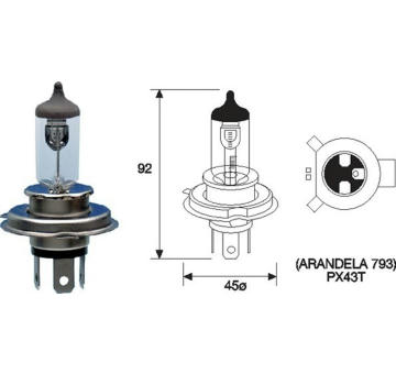 żiarovka MAGNETI MARELLI 002588700000