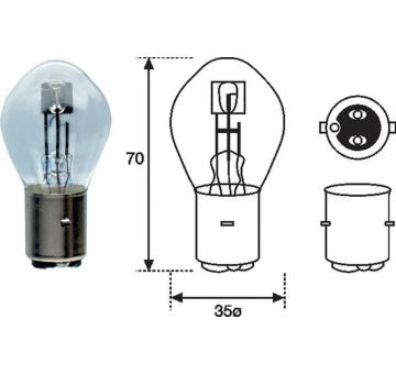 żiarovka MAGNETI MARELLI 002588100000