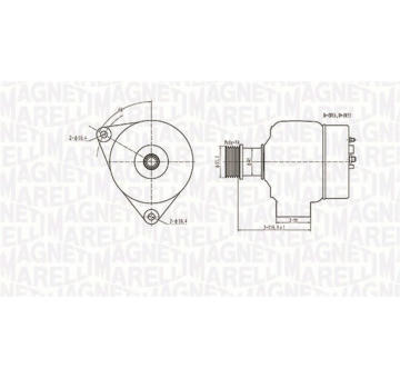 generátor MAGNETI MARELLI 063731138010