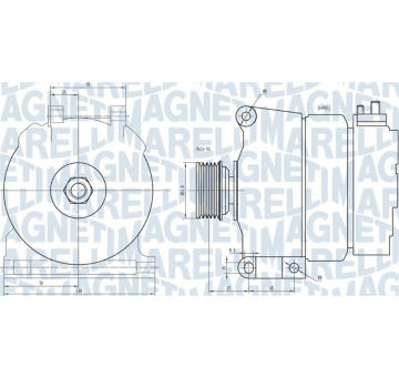 generátor MAGNETI MARELLI 063731342010