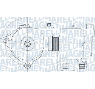 generátor MAGNETI MARELLI 063731499010