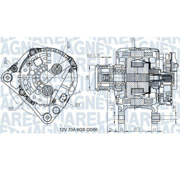 generátor MAGNETI MARELLI 063731502010