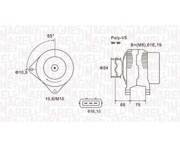 generátor MAGNETI MARELLI 063731584010