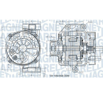 generátor MAGNETI MARELLI 063731585210