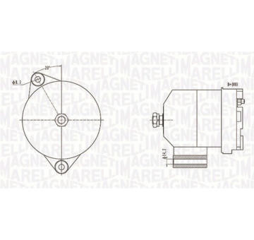 generátor MAGNETI MARELLI 063731586010