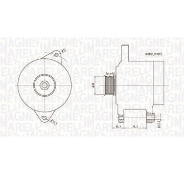 generátor MAGNETI MARELLI 063731696010