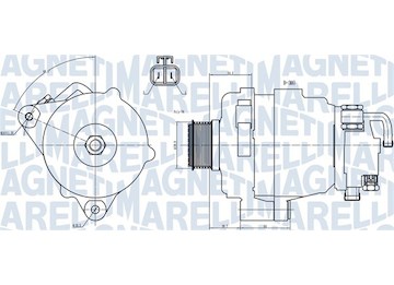 generátor MAGNETI MARELLI 063731708010