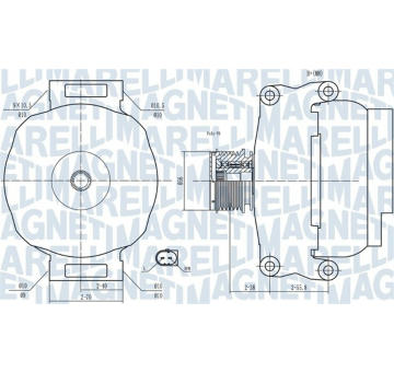 generátor MAGNETI MARELLI 063731769010