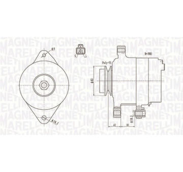 generátor MAGNETI MARELLI 063731806010