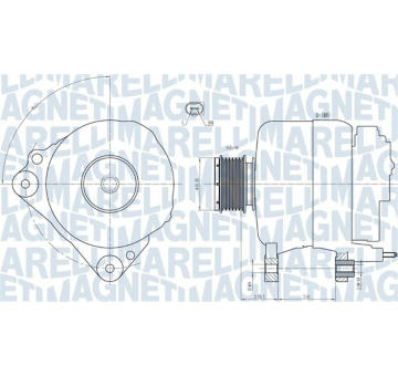 generátor MAGNETI MARELLI 063731810010