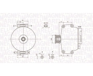 generátor MAGNETI MARELLI 063731846010