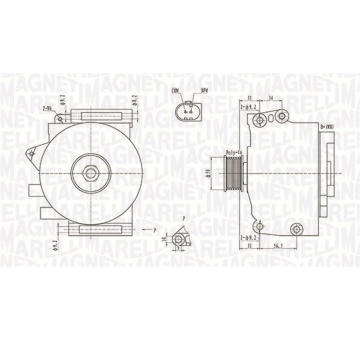 generátor MAGNETI MARELLI 063731859010