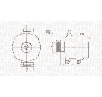 generátor MAGNETI MARELLI 063731869010