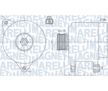 generátor MAGNETI MARELLI 063731906010