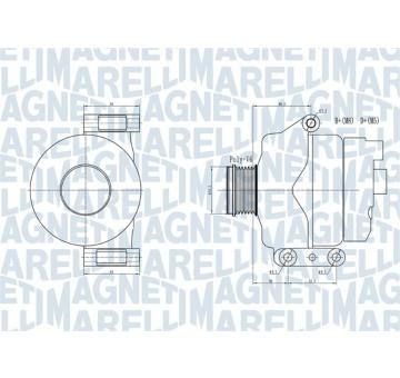 generátor MAGNETI MARELLI 063731934010