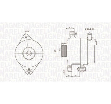 generátor MAGNETI MARELLI 063731949010