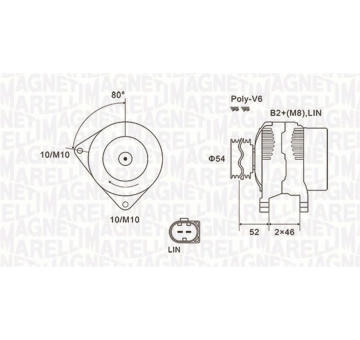 generátor MAGNETI MARELLI 063731970010