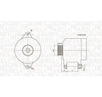generátor MAGNETI MARELLI 063731978010
